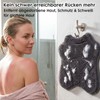 Iyxeo Set of 2 Shower Foot Brush and Back Scrubber