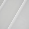 River Dream White Fabric Shower Curtain or Liner with Sheer