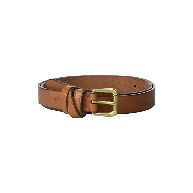 Frye Women's 25mm Leather Belt, Tan, Small