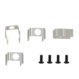 4PCS Replacement Metal Mount Clips Compatible with Shark IQ and AI AV2501S Robot Vacuum and Some Other Models Side Brush