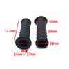 Beatus Bike Handle Grip 1" 25.4mm Diamond Pattern Universal Left