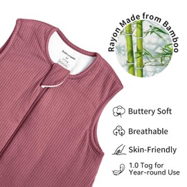 BubblePanda Rayon Made from Bamboo Toddler Sleep Sack with Feet 3t-4t 1.0 Tog Breathable Sleep Sack 36-48 Months