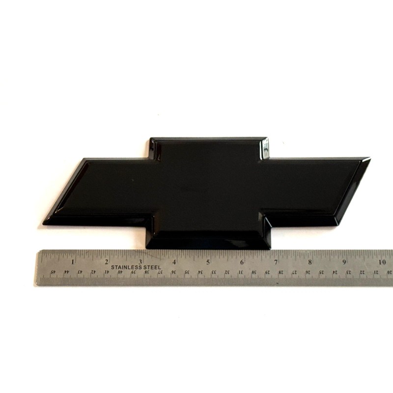 GM Black Rear Tailgate Bowtie Emblem Badge For 07-14 Silverado