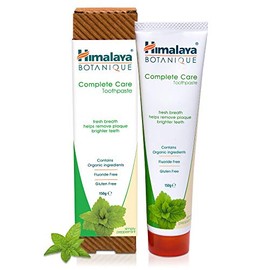 Himalaya Complete Care Toothpaste - Simply Peppermint 5.29 oz/150 gm (1 Pack) Natural, Flouride-Free & SLS Free