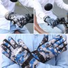 SamHeng Mens Winter Gloves Ski Gloves Thermal Gloves Anti-Slip Windproof