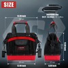 CRIPOP 13 Inch Wide Mouth Tool Bag, Heavy Duty Tool