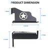 RERPRO Foot Pegs Rest Pedals Compatible with 1997-2006 Jeep Wrangler