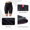 Santic Pantalones Cortos de Ciclismo para Mujer Acolchados con Acolchado