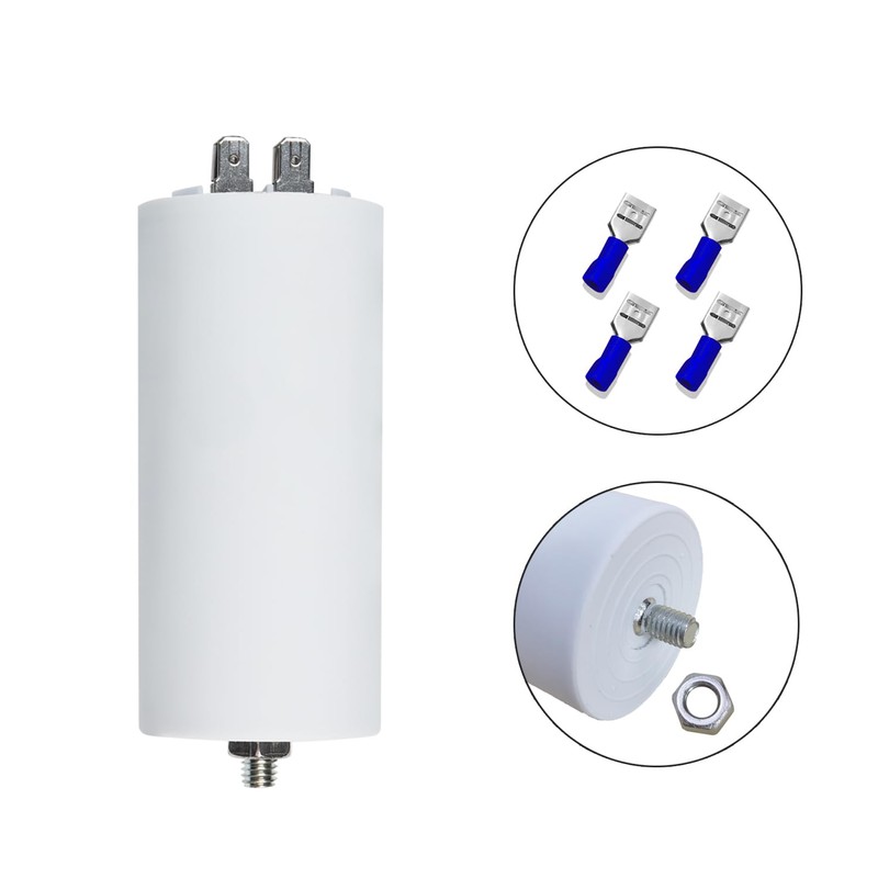 Iruihoo CBB60 Capacitor 12µF 450V Capacitor 50/60Hz Starting Capacitor 12UF