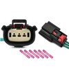 GROBARPART 2 Pcs Dg549 Uf646 Ignition Coil Packs Connector Wiring