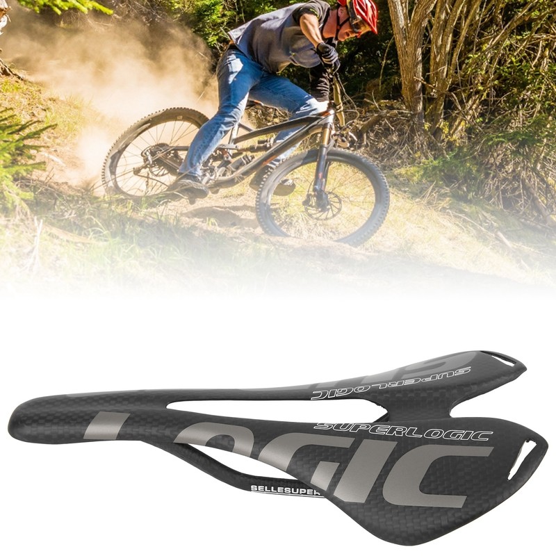 MTB Bike Carbon Saddle Matt Bike Cushion Full Carbon Fiber