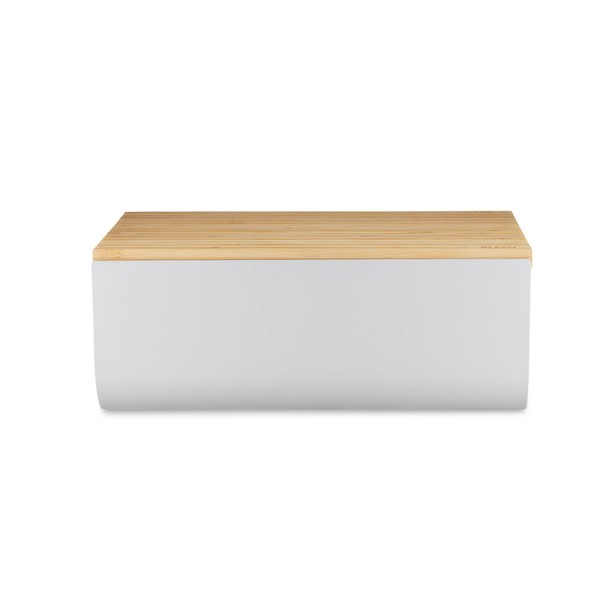Alessi BG03 WG Mattina Bread Box in Steel Coloured with