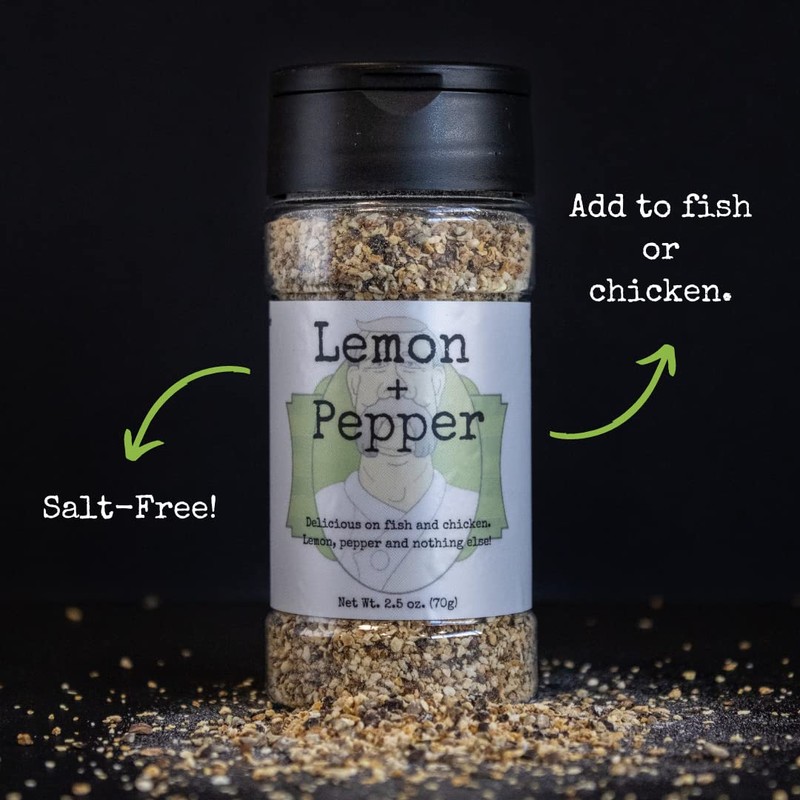 Lemon + Pepper| Colonel De Spices | Small Batch Blended