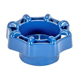 Eastman Sillcock Wheel Handle, Die Cast, Blue, 45419
