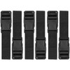 Hiziwimi 6 Packs Buckle Luggage Straps, 6Pcs Luggage Nylon Straps