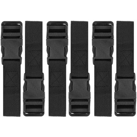 Hiziwimi 6 Packs Buckle Luggage Straps, 6Pcs Luggage Nylon Straps with Quick Release Buckle Utility Straps For Travel Packing Outdoorsports