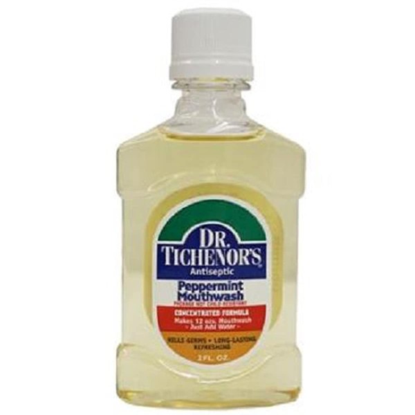 Dr.Tichenors, Peppermint Mouthwash, 2 oz, Count 1 - Toothache & Mouth Remedy