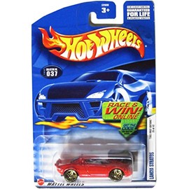 Hot Wheels 2002 1:64 Scale Red Lancia Stratos Die Cast Car #037