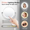 FASCINATE Upgraded Wall Mounted Makeup Mirror with Lights, Super Large