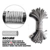 Auveach Winch Rope 6mmx15m 7700lbs Synthetic Sheath Line Cable for
