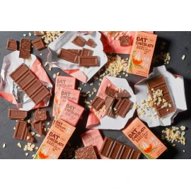 Trader Joe's 3 Trader Joe's Oat Chocolate Bars with Crispy Rice & Cocoa Nibs Dairy Free