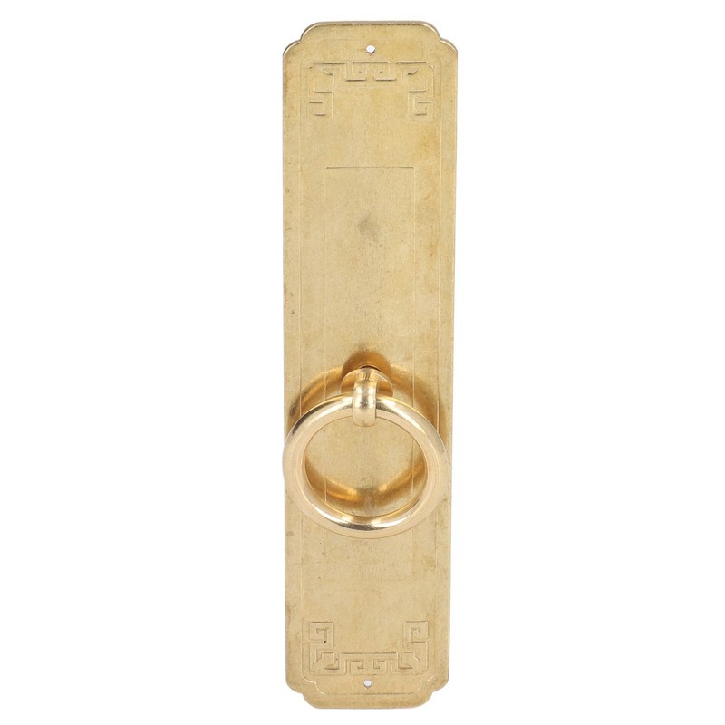 Cabinet Door Handle Chinese Furniture Antique Pattern Pure Copper Cabinet