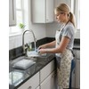 Clear Acrylic Tray, 6 Pack Acrylic Serving Trays Deep Serving