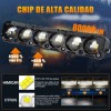 2pcs Faros Auxiliares Led Lupa Moto Auto 3 Modos