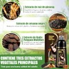 Shampoo para Canas, Hair Dye Shampoo 3 en 1 de
