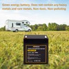 NERMAK 12V 5Ah LiFePO4 Deep Cycle Battery 2 Pack, 2000+