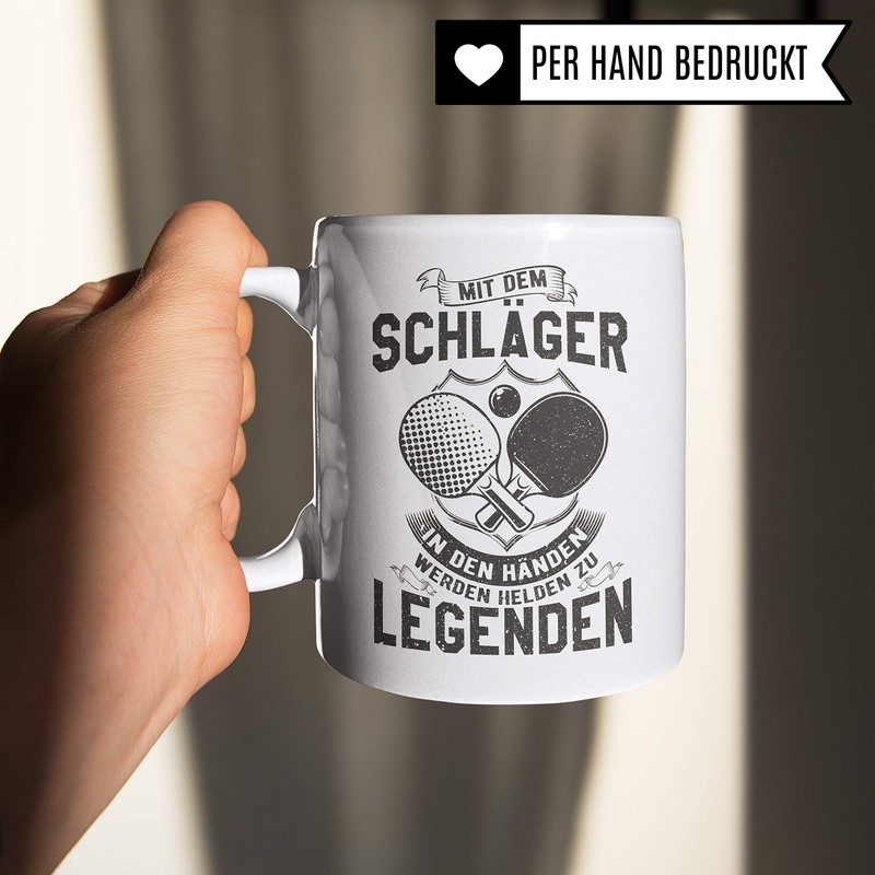 Pagma Druck Table Tennis Cup, Table Tennis Gift Ideas, Coffee