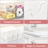 JDOTL Hair Accessories Organizer for Girls, Clear Acrylic Hair Tie