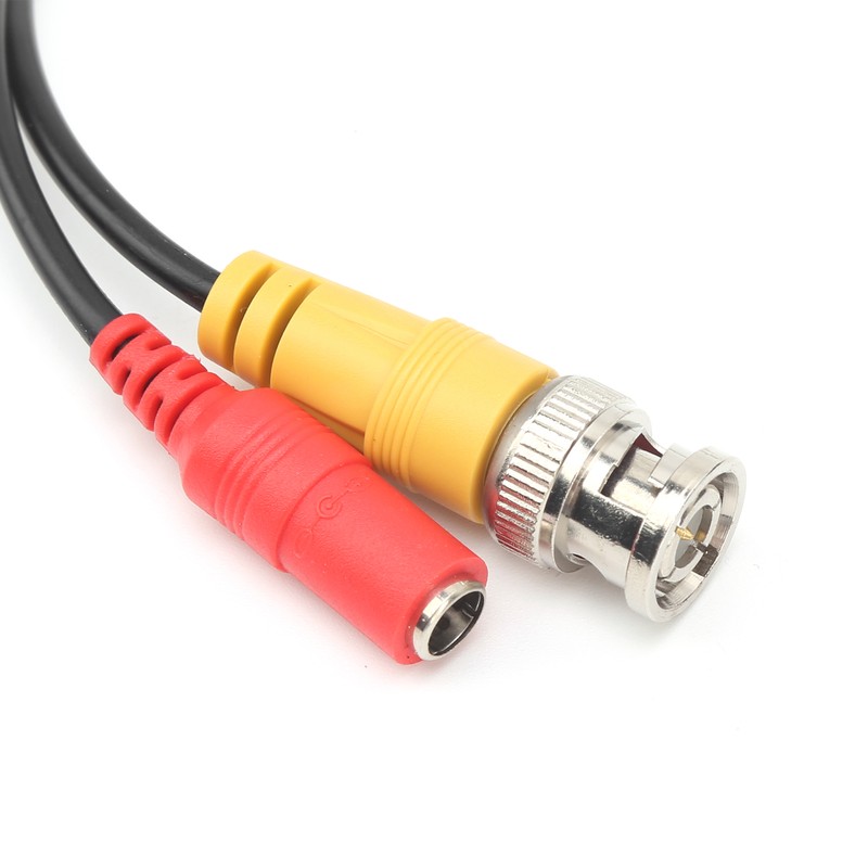 BNC+DC Video Power Cable Security Camera CCTV Wire Cord W