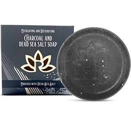 Relaxcation Jabón Natural Para Hombres Con Aroma Increíble Y Carbón Activado, Sal Del Mar Muerto, Aceite De Oliva Y Aceite De Coco. Fabricado...      