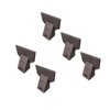 5 - Hensley Style Backhoe/Mini Excavator Bucket Flare Tooth -