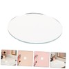Healeved 20pcs Small Round Glass Mirrors Circle Glass Mirrors Tiles