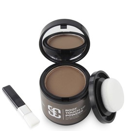 SOVONCARE Hairline Powder, Hairline Shadow Gray Hair Coverage Touch Up Hair Powder for Thinning Hair for Women Hair Root Touch Up Powder Hair Root Cover Up Conceals Hair Loss Brown 0.35 oz