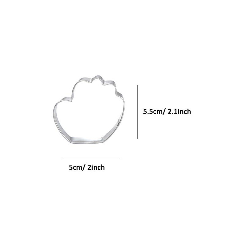 WJSYSHOP Baseball Glove Cookie Cutter