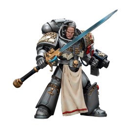 JOYTOY Warhammer 40K Action Figure Grey Knights Strike Squad Justicar 1/18 Collection Model