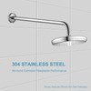 OFFO Shower Arm with Flange, 24 Inches Wall Mount Replacement