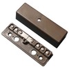 6 Way Alarm Junction Box - Surface Mount - Brown