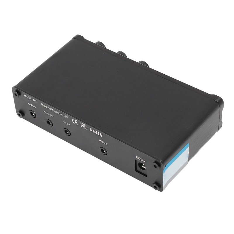 Condenser Dynamic Microphone Mixer Adjustable 3 Channel Input Sound Mixer