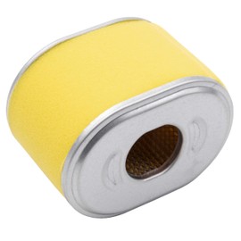 vhbw Air Filter with Pre Filter Replacement Filter Compatible with Honda GX 200 UT, WMP20X, WMP20X1 Lawnmower, 10 x 7.4 x 6.9 cm, Yellow Silver