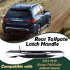 Upgrade 90810-9PG2D Rear Tailgate Chrome Handle Garnish Finisher Molding with