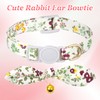 Tucnoeu Pack of 2 Cat Collars with Removable Bow, Adjustable