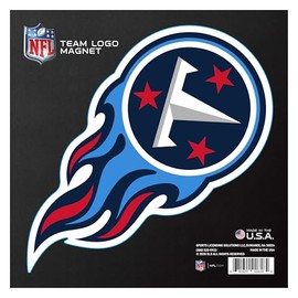 FANMATS 32383 Tennessee Titans Large Team Logo Magnet 10" (8.8286"x8.8924")