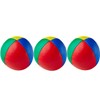 Diabolonet Henrys Juggling Balls 67 mm Premium Smooth Leather Red Blue Yellow Green