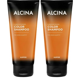 Alcina Colour Shampoo Copper 200 ml Pack of 2