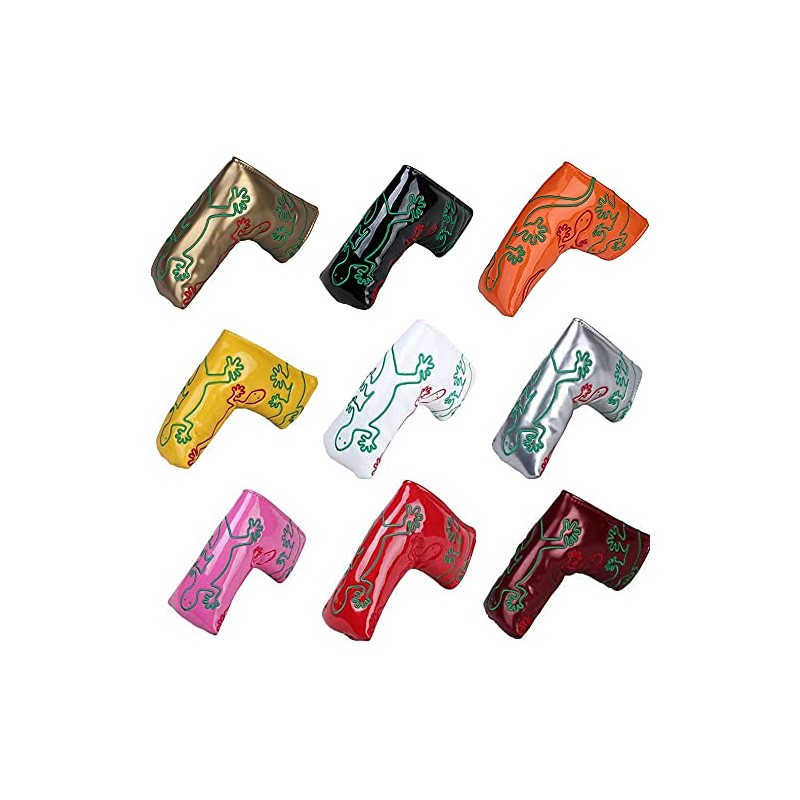 Scotty Cameron Pin-Type Magnetic Closure Putter Cover with Embroidered Gecko,