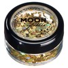 Moon Glitter Holographic Glitter Shapes - 100% Cosmetic Glitter for